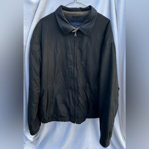 EUC-‎ Hathaway Men’s Zip up Fleece lined Jacket- XL